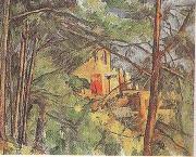Paul Cezanne View of Chateau Noir (mk35) France oil painting artist